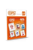 Ops Dp 070 A4 Duvar Tipi Afiş Taşıyıcı thumbnail 1