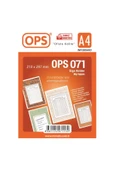Ops Dp 071 A4 Duvar Tipi Afiş Taşıyıcı thumbnail 2