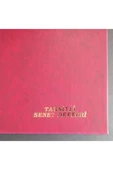 DEFTERSAN Taksitli Senet Defteri 20x28 Cm thumbnail 3