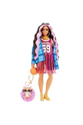 Barbie Extra Ekose Ceketli Bebek thumbnail 2