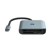 Vcom Card Reader Type-C-M Cf+Sd-Tf4 Card thumbnail 1