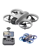 Işıklı Mini Drone Çift Batarya Ve Yedek Pervane Setli thumbnail 2