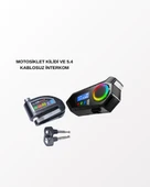 Bluetooth 5.4 Kablosuz İnterkom+ Motor Disk Kilidi thumbnail 1