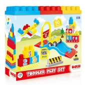 5235 OYUNCAK YOL VE BLOK SET 50 PARÇA thumbnail 5