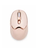 Ergonomik Tasarımlı Kablosuz Mouse Bluetooth ve USB Alıcılı thumbnail 2