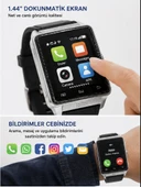 Concord Bluetooth Akıllı Saat Dokunmatik Ekranlı thumbnail 2