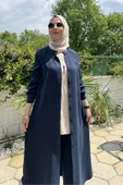Başak Pantolonlu Takım Lacivert thumbnail 2