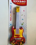 Pilli Müzikli Gitar 39 Cm Renkli thumbnail 1