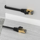 Unitek CAT7 5Mt Flat Patch Ethernet Kablosu (C1897BK-5M) thumbnail 6
