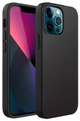 Newface Apple iPhone 12 Pro Kılıf First Silikon - Siyah thumbnail 3