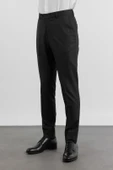 Siyah Yan Cep Basic Slim Fit Esnek Pantolon 1003260013 thumbnail 3