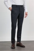 Lacivert Yan Cep Basic Slim Fit Esnek Pantolon 1003260013 thumbnail 2