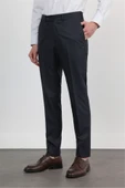 Lacivert Yan Cep Basic Slim Fit Esnek Pantolon 1003260013 thumbnail 3