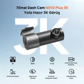 70mai M310 Plus 3K Ön Araç Kamerası thumbnail 2