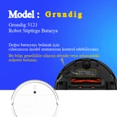 Grundig 3121 Robot Süpürge 3200 Mah Batarya thumbnail 2
