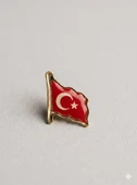 Türk Bayrağı Yaka Rozeti thumbnail 1