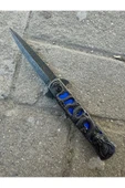 Ejder Kabartmalı Model Çakı Mavi 21cm thumbnail 3