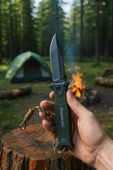 Browning Haki Paracodlu Kamp Çakısı 21cm thumbnail 3