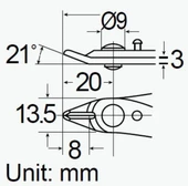 PROSKİT 1PK-30-E 125MM YANKESKİ thumbnail 2