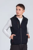 Softshell Dik Yaka Erkek Yelek thumbnail 5