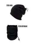 Unisex Siyah Polar Boyunluk thumbnail 2