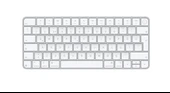APPLE Touch ID Özellikli Magic Keyboard Bluetooth, Şarj Edilebilir.  (Usb-C) thumbnail 1