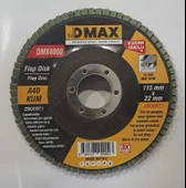 DMAX FLAP DİSK  ( 115 x 22 mm ) - A40 KUM ZIMPARA thumbnail 1