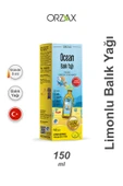 ORZAX Ocean Omega3 Şurup 150 ml - Limon Aromalı thumbnail 1