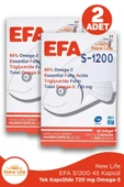 NEW LİFE EFA S-1200 mg 45 Kapsül 2 Adet thumbnail 1