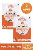 NEW LİFE B12 Plus Methylcobalamin 30 Tablet 2 Adet thumbnail 1