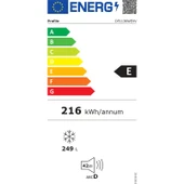 Profilo DF1136WEVV E Enerji Sınıfı 249 Lt Derin Dondurucu thumbnail 4