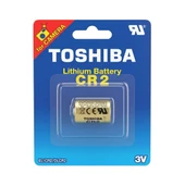 TOSHIBA CR2 3V LITHIUM PİL 1Lİ thumbnail 1