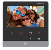 Hikvision DS-KH6100-E1 PoE 4.inç İç İstasyon İnterkom thumbnail 1