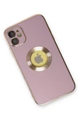 Newface Apple iPhone 12 Kılıf Store Silikon - Mor thumbnail 2