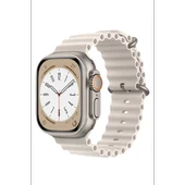Newface Apple Watch 38mm Ocean Kordon - Krem thumbnail 2