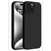 Newface Apple iPhone 15 Kılıf First Silikon - Siyah thumbnail 2
