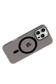 Joko Apple iPhone 16 Pro Max PC Blank Magsafe Kapak - Siyah thumbnail 3