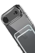Newface Apple iPhone 17 Air Kart Şeffaf Silikon - Şeffaf thumbnail 2