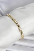 Xuping Punta Model Gold Renk Kadın Bileklik thumbnail 2