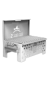 ORİGAMİ KATLANIR MANGAL MODEL 6 / PASLANMAZ ÇELİK / BABA'S BBQ thumbnail 1