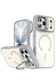 Joko Apple iPhone 17 Pro Max Flexa Magsafe Kapak - Beyaz thumbnail 1