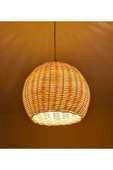Niobehome Luna Rattan Avize thumbnail 1