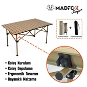Madfox Surface Katlanir  Kamp Masasi Büyük Boy thumbnail 4