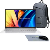 Asus Vivobook 15, Core i3-1315U, 8GB RAM, 512GB SSD, 15.6" Win11+Office (Çanta&Mouse Hediyeli) thumbnail 1
