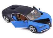 Bburago Bugatti Chiron Mavi 1/18 Model Araba thumbnail 4