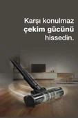 FANTOM Pluto P 6100 Plus Cyclone Elektrikli Moplu Dikey Süpürge Siyah thumbnail 8