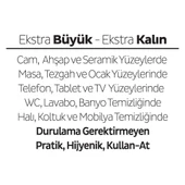 Yüzey Temizlik Havlusu 100 Adet  e thumbnail 5