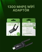 Usb 3.0 Wireless Adaptör – 2.4ghz & 5ghz Destekli thumbnail 2