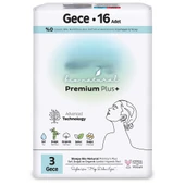 Premium Plus Gece Ped 16 Adet thumbnail 1