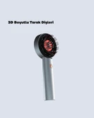 Xyt0860 Masaj Bakım Tarağı Gri thumbnail 4